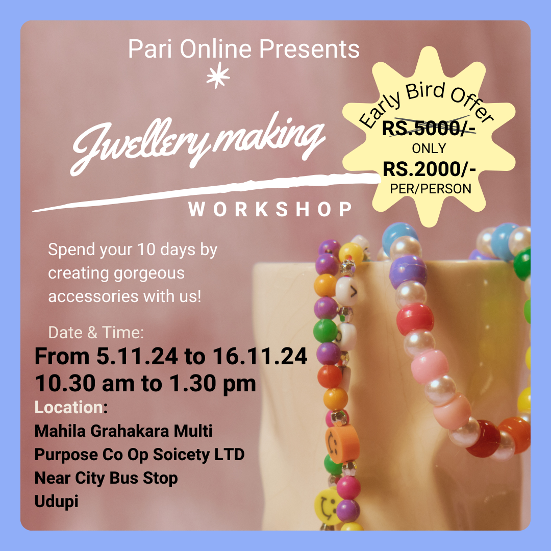 Jewellery making  Work Shop-Udupi