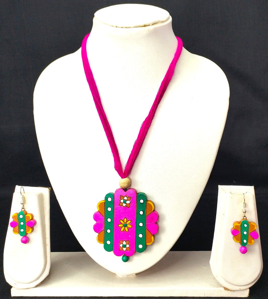 Pink  Terracotta Jewellery