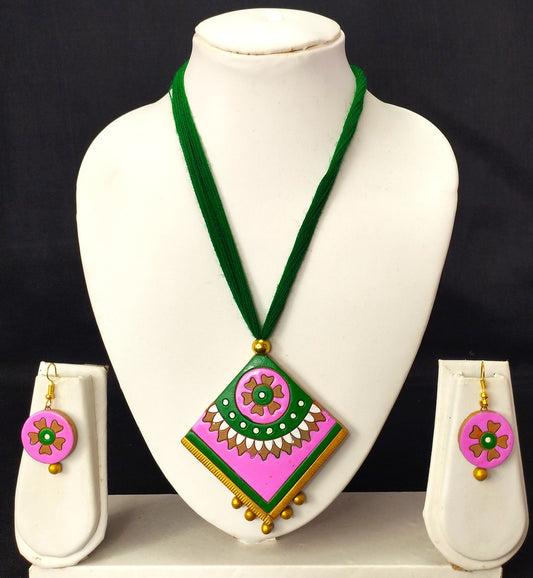 Green Terracotta Jewellery