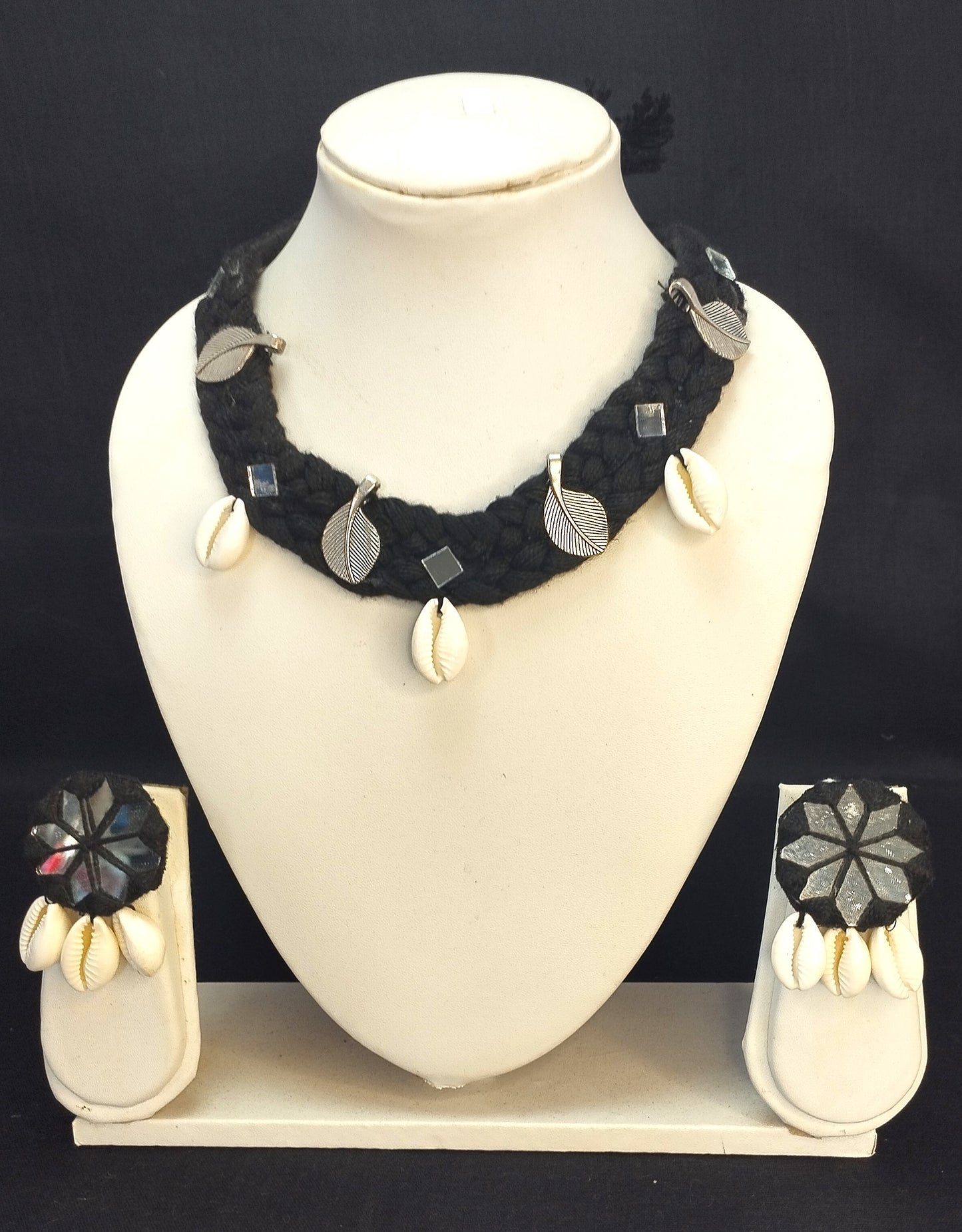 Black Necklace/ Choker  Set