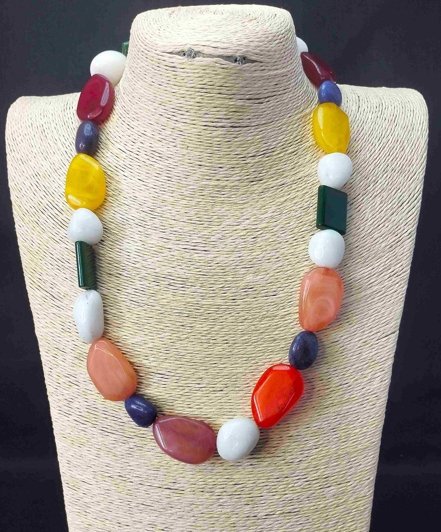 Multi colour Necklace set