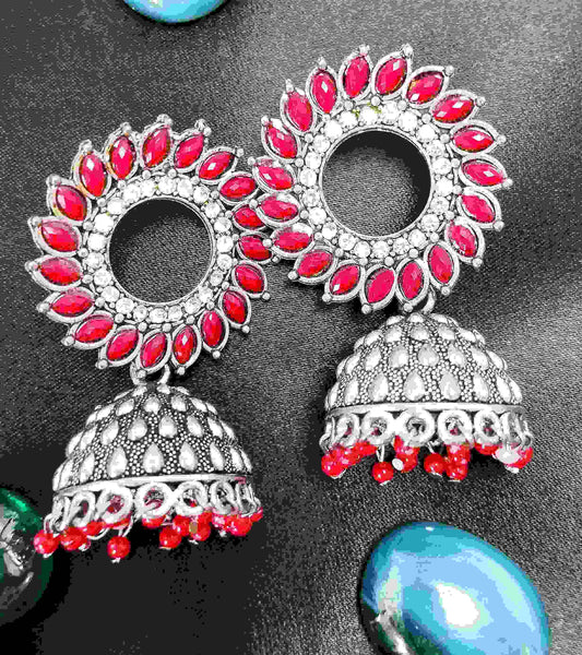 Red Jhumka